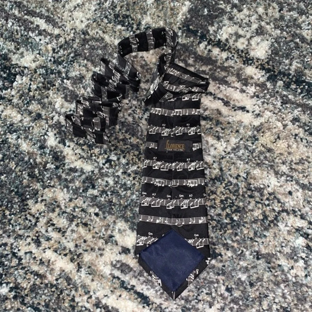 Musical Tie Florence Silk Co Pre Owned